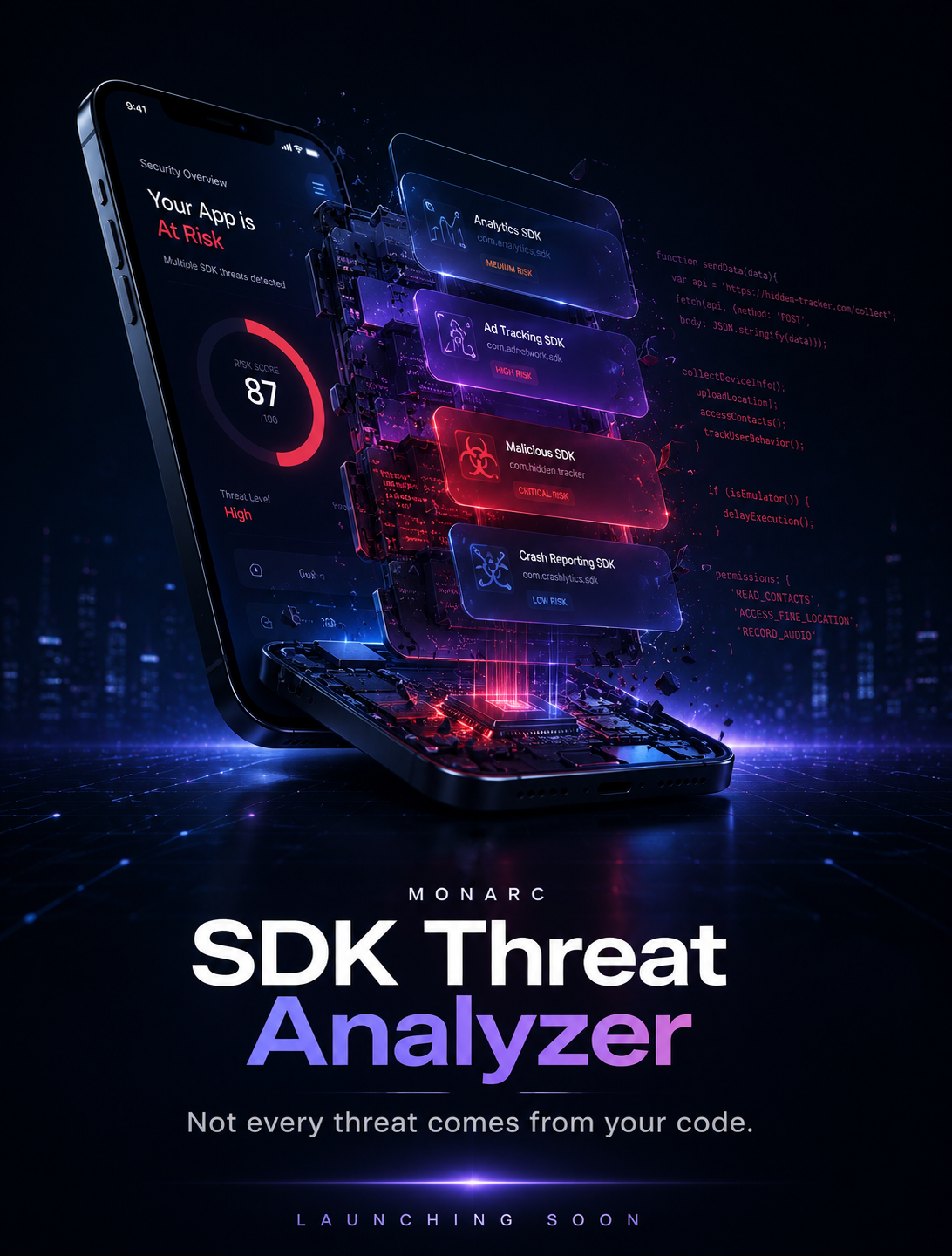 Monarc SDK Threat Analyzer interface